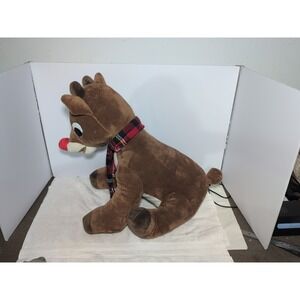 Rudolph The Red-Nosed Reindeer Christmas Movie Plush Dan Dee Sitting